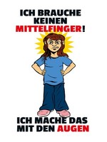 Holzschild 40X30 Cm Brauche Keinen Mittelfinger Deko Geschenk Holz Schild