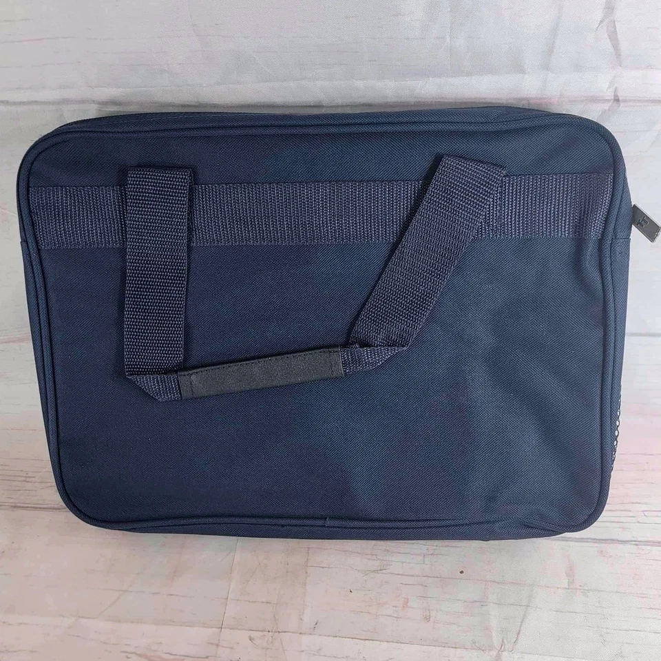 Дорожная спортивная сумка Trafalgar темно-синяя с красным логотипом TT - Изображение 3 из 4