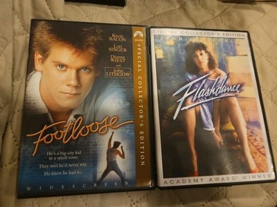 Footloose (DVD, 1984) & Flashdance DVD 