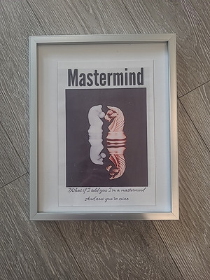 Taylor Swift Framed Mastermind Poster - Midnights 