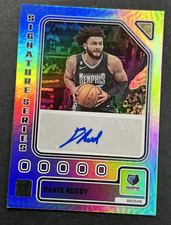 2023-24 Panini Donruss - David Roddy #SS-DAV Memphis Grizzlies - AUTO