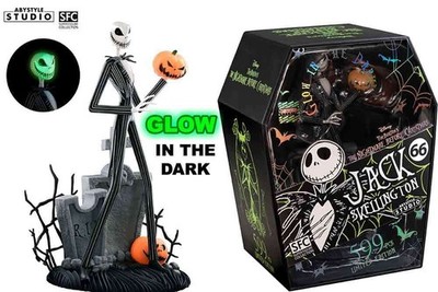 THE NIGHTMARE BEFORE CHRISTMAS Jack Skellington - Abystyle Studio - 20 cm - GITD