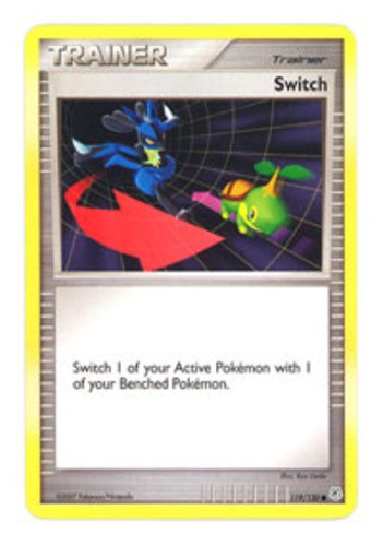 Switch - 119/130 - Common NM, English Pokemon Diamond and Pearl