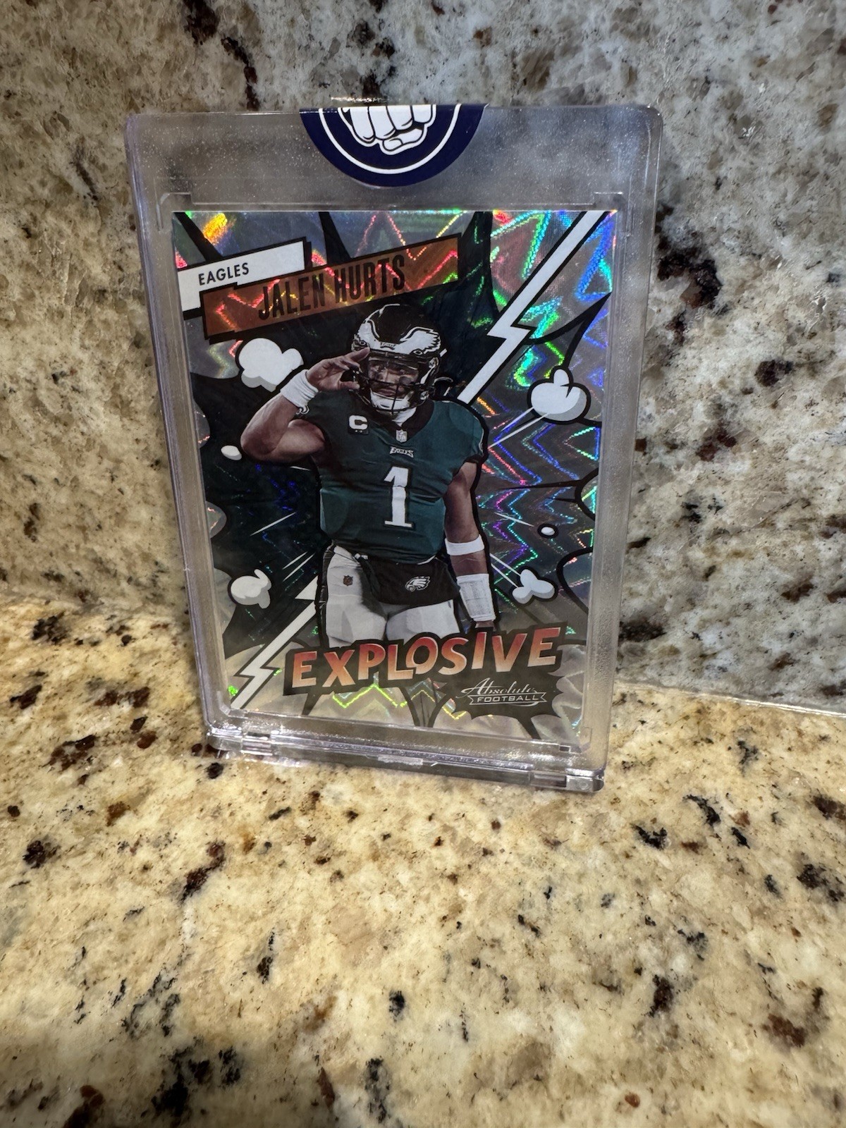 2023 Panini Absolute Explosive Jalen Hurts Philadelphia Eagles Case Hit🔥🔥🔥
