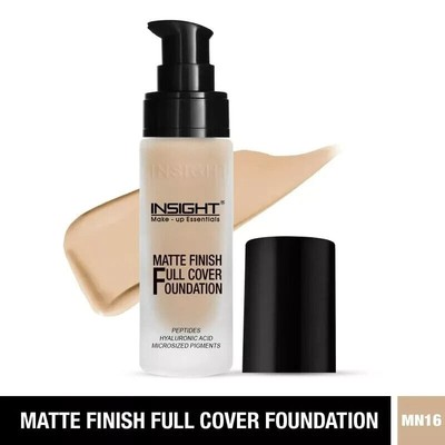 Insight Cosmetics Matte Finish Full Cover Foundation MN16 (30ml)