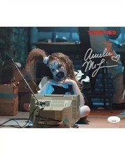 Amelie McLain signed 8x10 Photo Little Pale Girl Terrifier 2