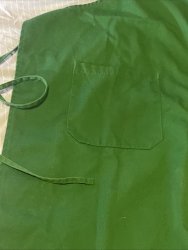 STARBUCKS ~ GREEN BARISTA EMPLOYEE UNIFORM APRON - Picture 3 of 5