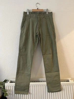 Docker’s Original Alpha Khaki Chinos Sage Green Trousers W29 L32 - Image 1 of 4