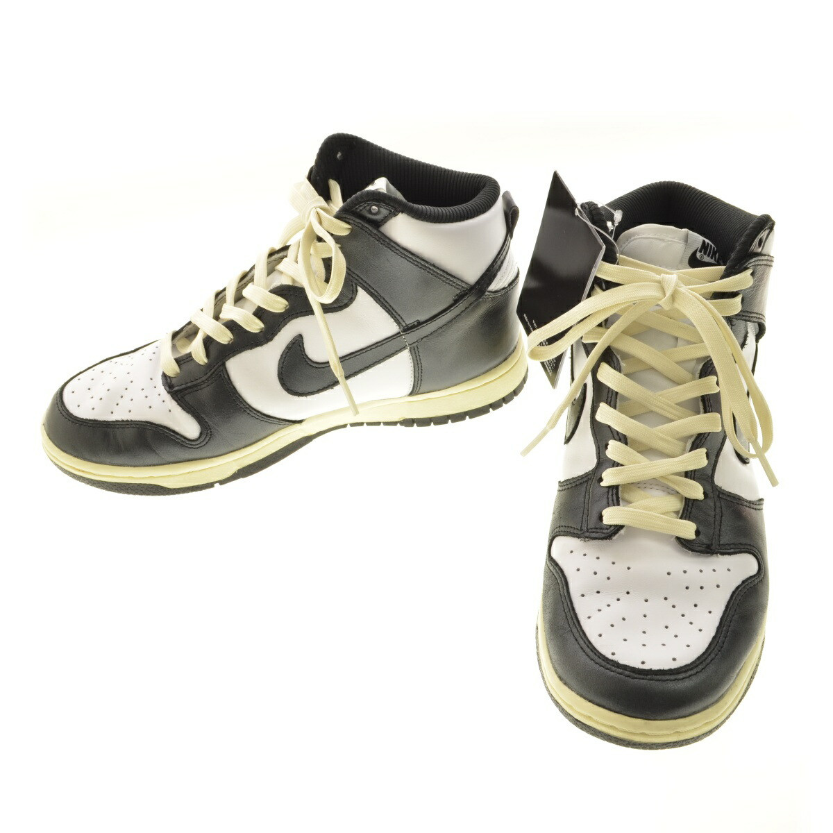 NIKE DQ8581 100 WMNS DUNK HI Vintage Black Dunk Sneakers  caccbacf z