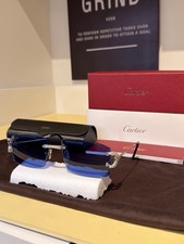 Cartier C Décor Platinum Stock Hinge & Temples - Classic C Platinum 05.12.21 
