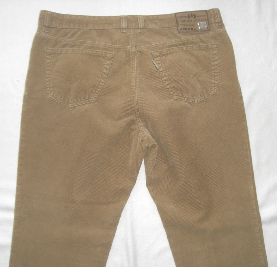 Joker Hombre Pantalones de Pana W40 L30 Harlem Walker 40-30 Estado (Como) Nuevo - Imagen 3 de 4