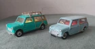 ORIGINAL VINTAGE DIECAST DINKY & CORGI TOYS AUSTIN MINI COUNTRYMAN CARS