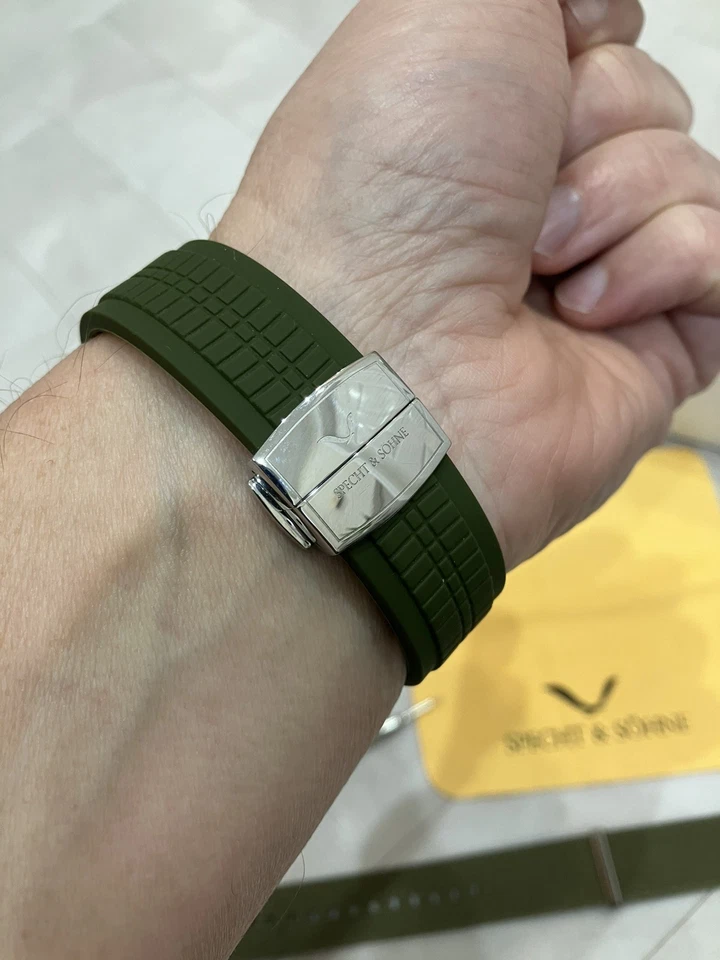 Specht & Sohn Aquanaut Green SP006 Patek Philippe Nautilus Style - Imagen 4 de 4