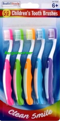 Zahnbürste Zahnreinigung Zahnbürste 6+ Kinderzahnbürste Easy Grip Bürste