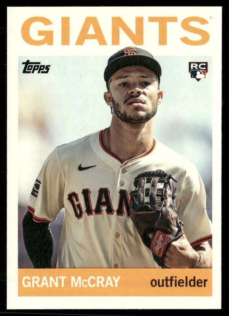 Grant McCray Rookie 2025 Topps Archives San Francisco Giants #6