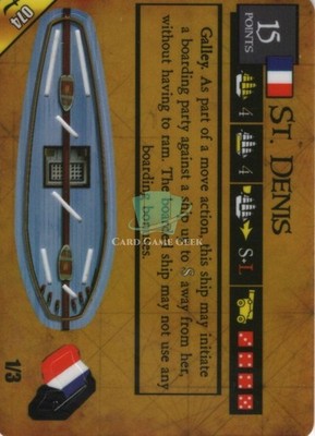 St. Denis - R74 - Barbary Coast - Pirates (WizKids)