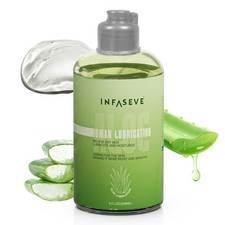 Water Based Personal Lubricant with Aloe 5 Fl Oz Pack of 1 , Transparent