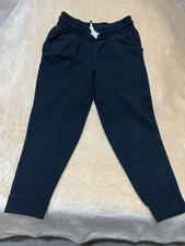 Cat Jack, Kids Black Sweatpants, Size Medium