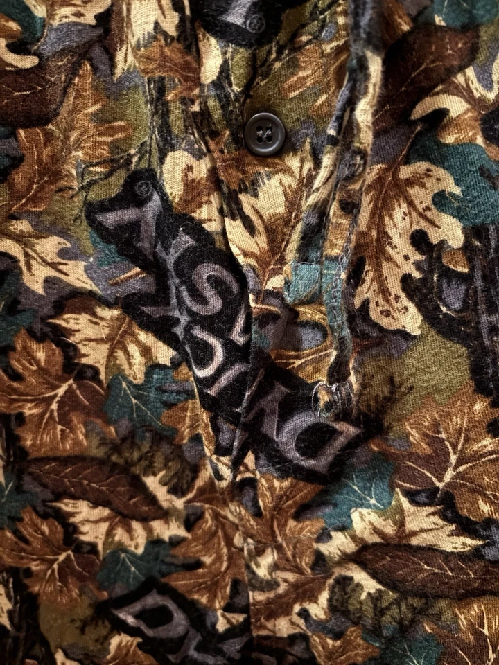 Pantalones de salón Duck Dynasty para adultos talla XL camuflados pantalones de pijama 100 % algodón Foto 2 de 4