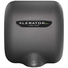 EXCEL DRYER XL-GR-ECO-1.1N-110-120V Hand Dryer,10 sec,56 to 66 dBA,GRY 455A87