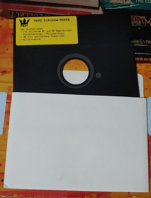 Rex Datentechnik 9690 Diashow-Maker (Diskette) works 8-bit classic