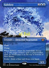 MTG Foil Borderless Modern Horizons 2 MH2 Subtlety MINT