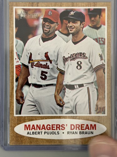 Albert Pujols, Ryan Braun #18 card