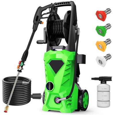 #ad #ad 5000PSI Electric Pressure Washer 2025 New Power Washer with Upgraded 33ft P... $230.17