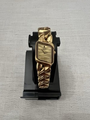 RARE! - Vintage Seiko Rivoli Quartz Ref. 4N00-8329 | Elegant Asymmetric Gold
