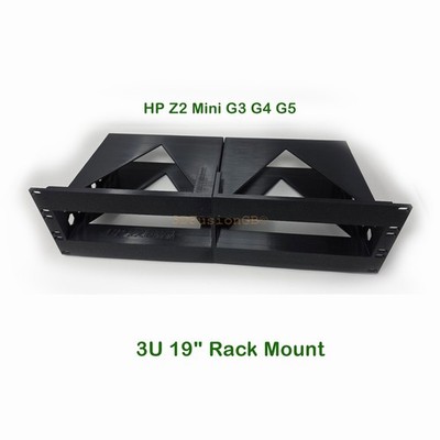 3HE Rackhalterung für HP Z2 Mini G3 G4 G5 - Heavy Duty 3D Printed PETG
