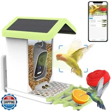 Smart Bird Feeder with Camera, AI Bird Species Identification Sol