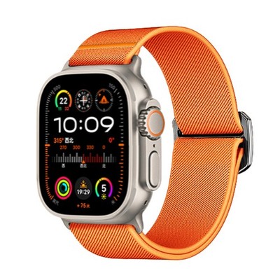 Nylon Loop Band Strap For Apple Watch Series 11 10 6 38/40/41/42/44/45/46/49mm