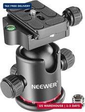 Neewer Professional Metal 360 Degree Rotating Panoramic Ball Head with 1/4 inch