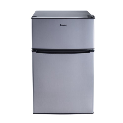 Mini Fridge with Freezer and Dual Zone Temperature Control
