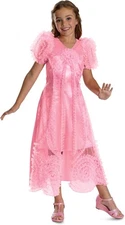 Glinda Popular Dress Classic Wicked Movie Fancy Dress Up Halloween Child Costume