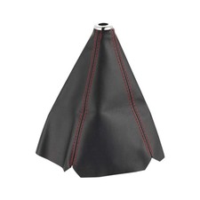 Car Gear Shift Boot Cover, Automotive Gear Shift Boot Shifter Knob Dust Red