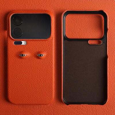 Genuine Leather Case For Xiaomi 17 Pro Max 15TPro 14 13T 12 11 Pro Phone Shell