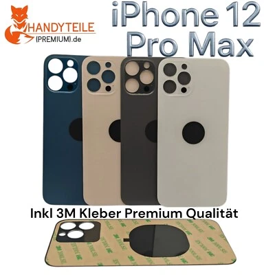 HANDY TEILE PREMIUM Akkudeckel Für iPhone 12 Pro Max Big Hole Backcover Rückseite Top Qualität OEM