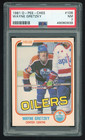 Wayne Gretzky 1981-82 O-Pee-Chee #106 OPC NHL Edmonton Oilers PSA 7 NM