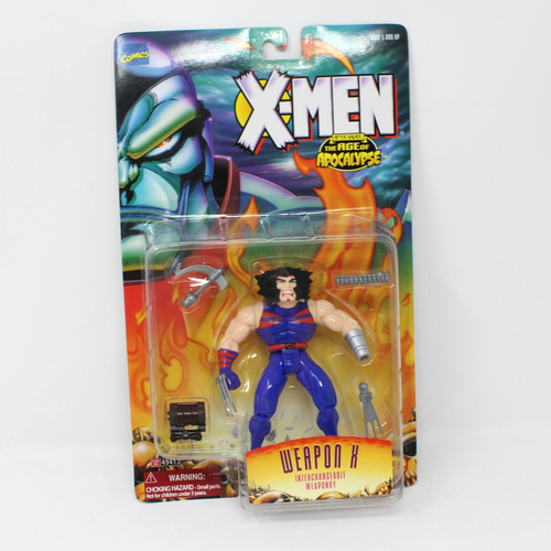 MOC 1995 ToyBiz Marvel X-Men Age of Apocalypse Weapon X Wolverine Action Figure