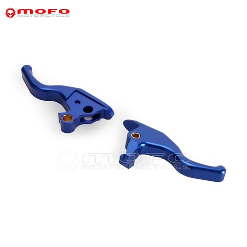 Shorty Hand Brake Clutch Lever For Harley FXFBS FXBBS FXLRS FXBR FXST 2015-2024 - Picture 11 of 15