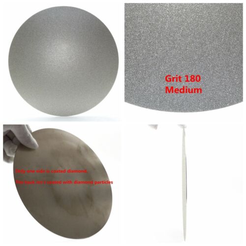 NO CENTER HOLE 8" inch Grit 80-3000 Diamond Grinding Disc Abrasive Flat Lap Disk - Picture 10 of 83