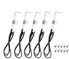 BBQ Future 5 Pack Grill Ignitor Electrode Replacement kit with Wire for Home ...
