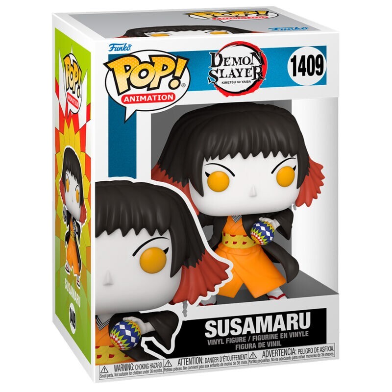 Susamaru Demon Slayer figurine Funko POP multicolore en vinyle de collection