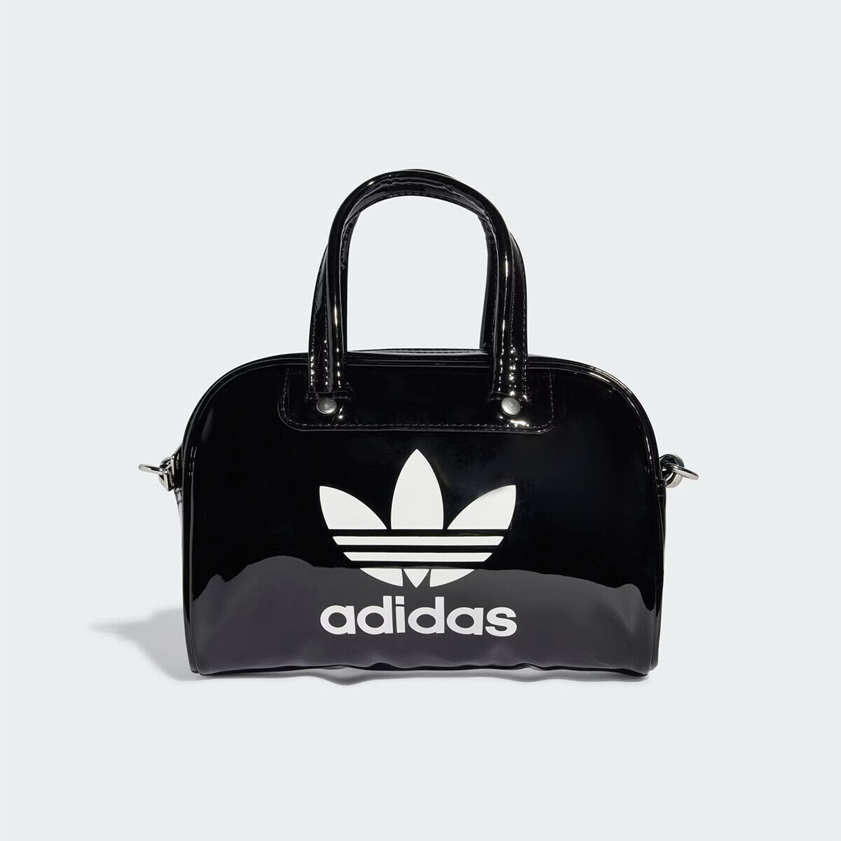 New Adidas Original ADICOLOR MINI BOWLING BAG BLACK / WHITE New Adidas Original ADICOLOR MINI BOWLING BAG BLACK / WHITE