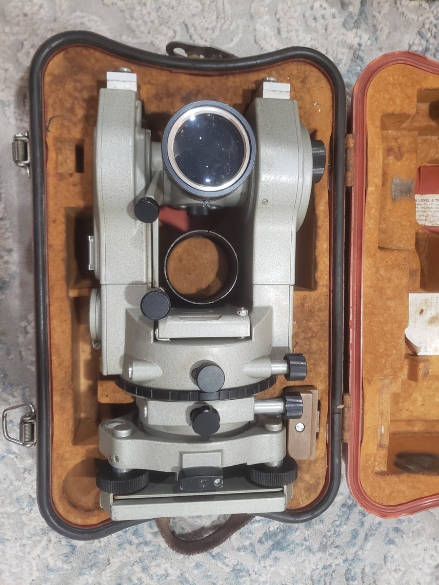 TM 20C Theodolite, Lietz Sokkisha w/ Case and LEICA STAND | eBay TM 20C Theodolite, Lietz Sokkisha w/ Case and LEICA STAND | eBay