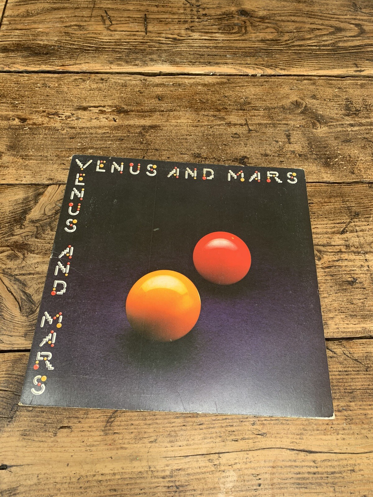 Wings Venus & Mars 1975 EX-Vinyl LP Inner & 2x Posters Plays V Nicely 1st Press