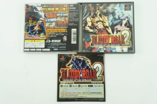 Bloody Roar 2 PS1 Hudson Sony Playstation 1 - Picture 1 of 3