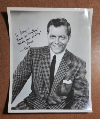 CASEY ADDAMS aka Max Showalter- Signed / Autographed Photo 8x10 - Actor Composer