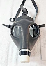 1978 Israeli S 78 Civilian Gas Mask – Size M, Respirator NATO Port, No Filter